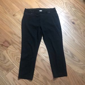 Loose black pants